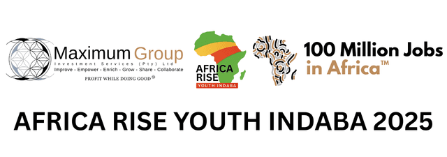 MaxiRise Youth Indaba 2025 Logo